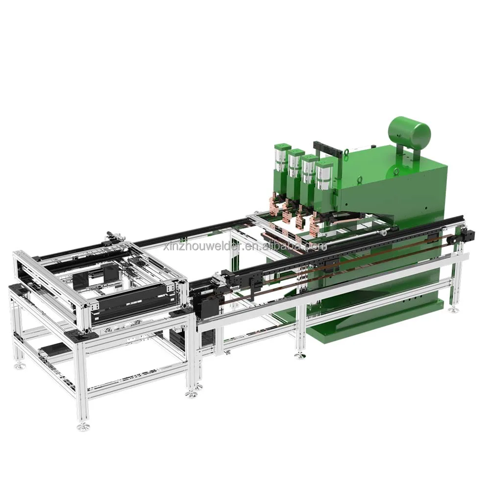 Galvanized Steel Wire Spot Welding Machine with Automatic X and Y Axis Welder and Wire Feeding Mechanism