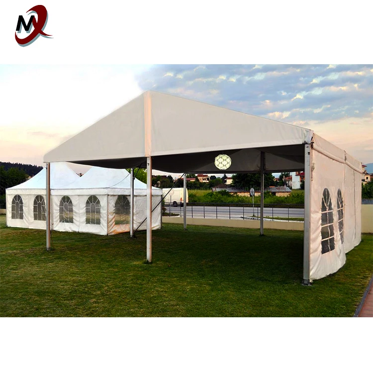 200 Seater Decorate Outdoor White Banquet Marquee Party Tents With Side Wall