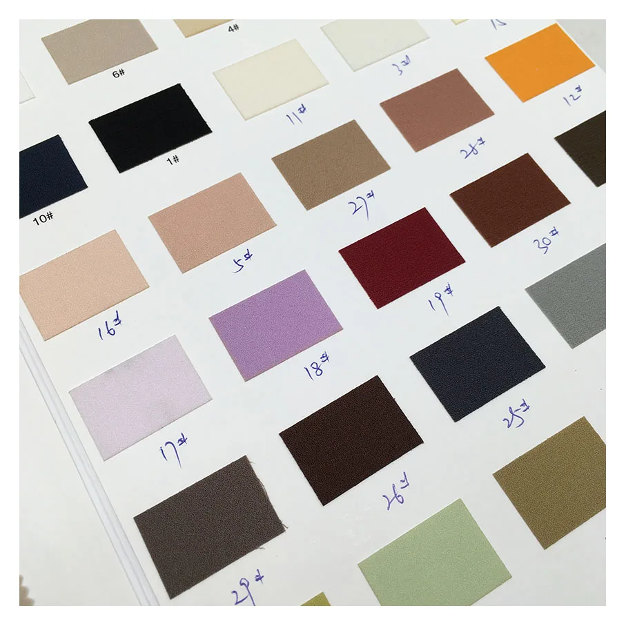no MOQ 64% acetate 36% polyester colors available moss crepe acetate fabric for dress/blouse