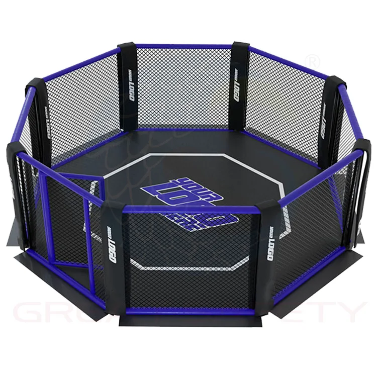 Home use mma cage cheap mma cage octagon PU wrapped PVC cover fight cage for sale