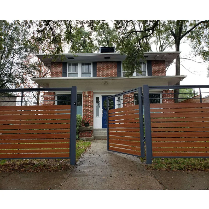 Декоративное металлическое алюминиевое порошковое покрытие для конфиденциальности, горизонтальная планка для сада, забора и ворот