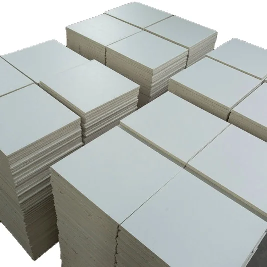PVC veneer gypsum ceiling board equipment.Gypsum ceiling production line 600*600 mm square shape Armstrong supplier