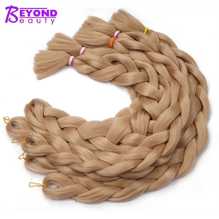 pink silver Grey black Red kinky curly braiding hair For african Women cheap braiding hair Synthetic pre stretched Braiding Hair