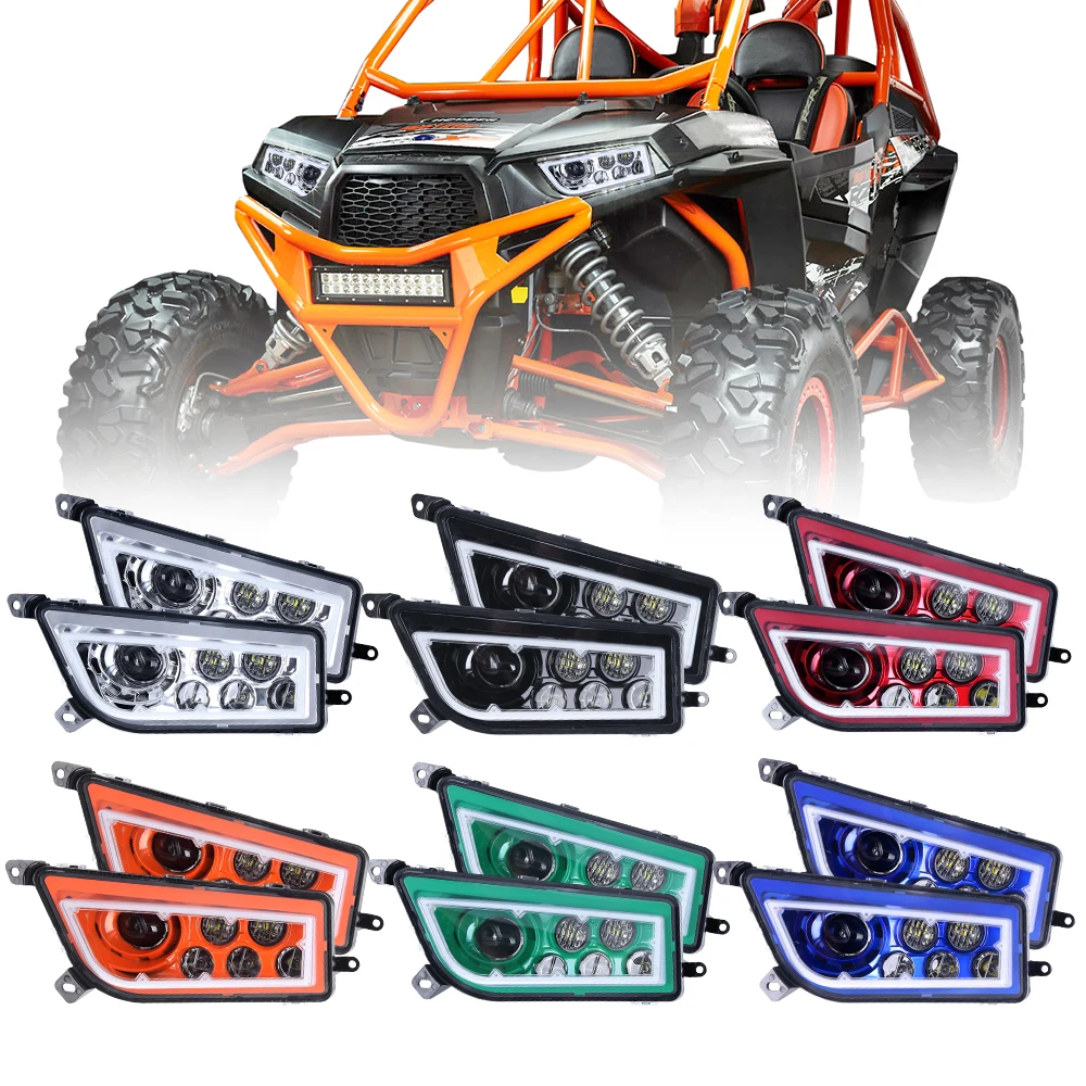 Аксессуары для квадроциклов светодиодная фара Polaris RZR