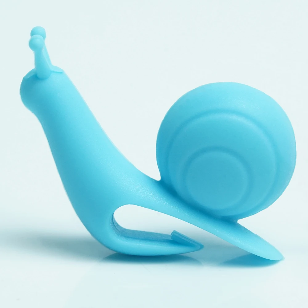 Fulian Factory direct sales silicone snail tea bag holder