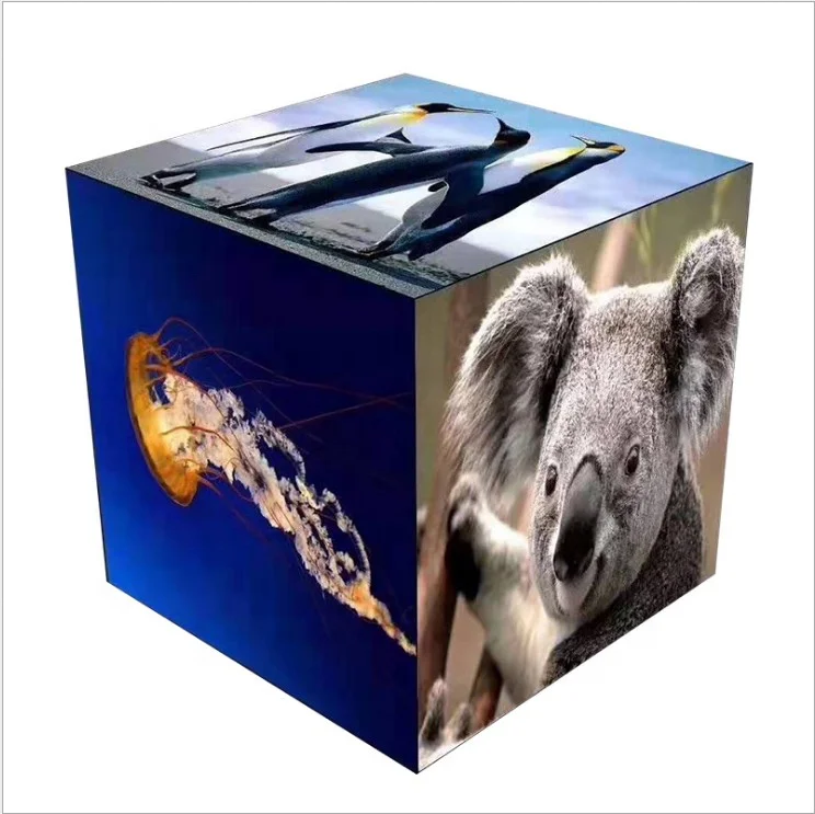 P3.91 Indoor Full Color Modulos Led Para Pantallas SMD RGB LED Advertising Screen Magic Cube Led Display