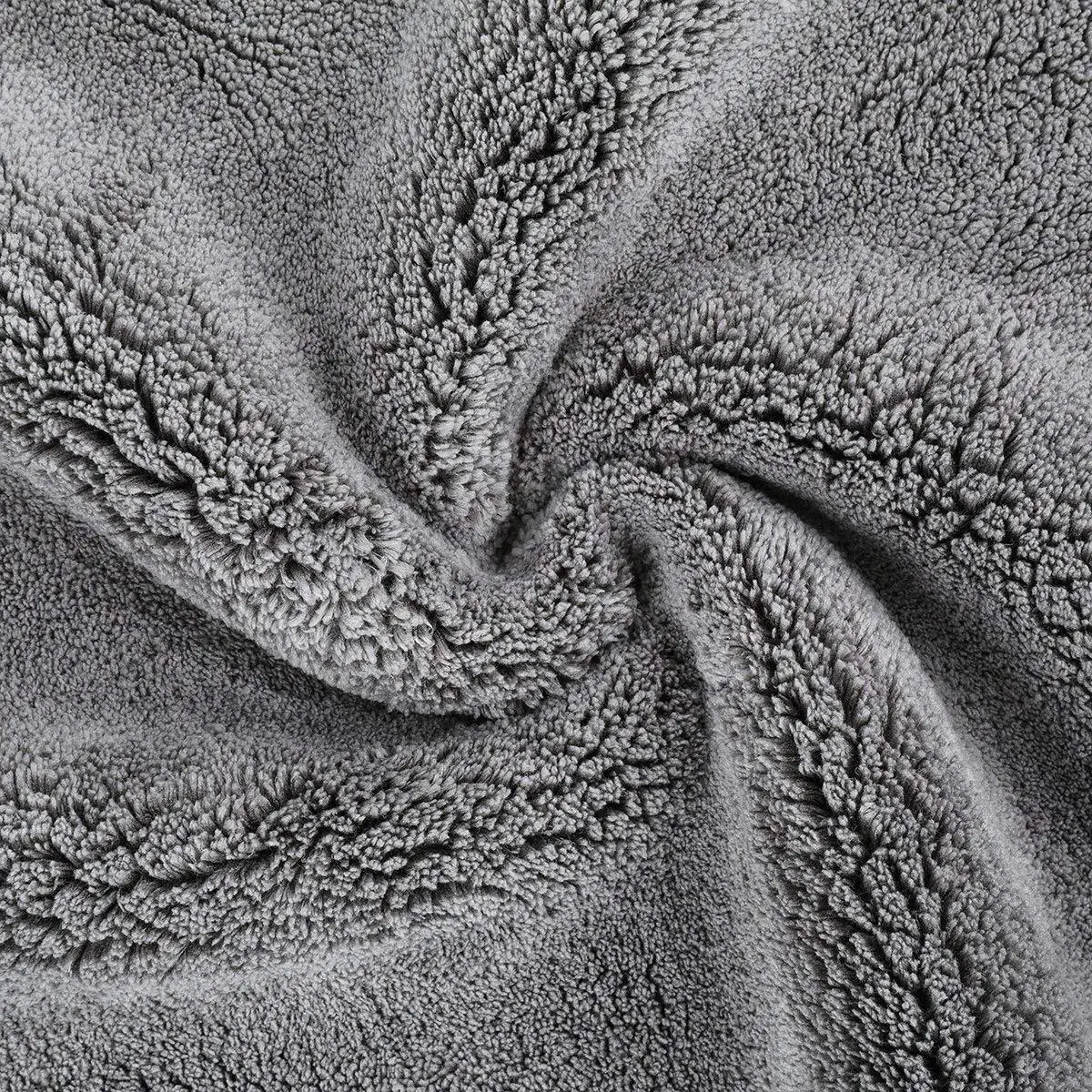 High Quality 60x90 Car Towel Microfiber Car Detailing Towel Inside Big Custom Thick Car Wash Towel