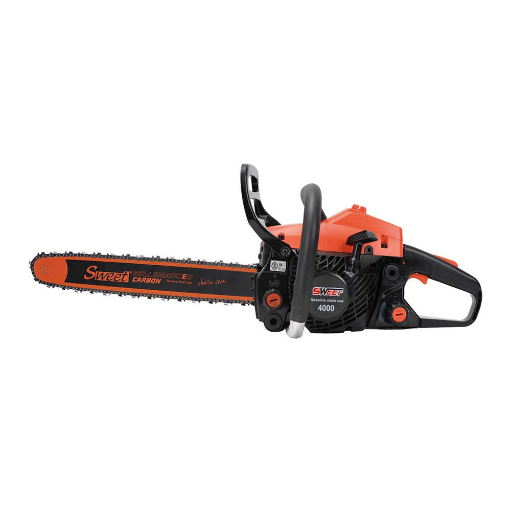 new type 1.5kw chinese supplier 39.6cc 4000 air filter wood cutting chainsaw power tools