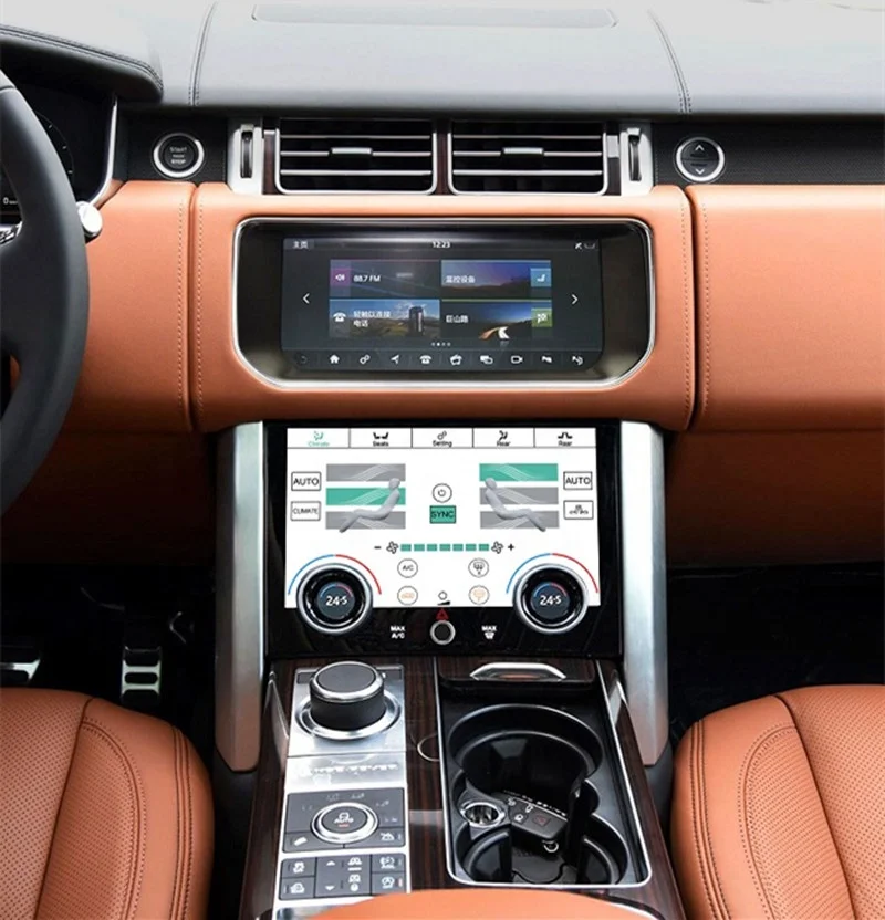 Панель контроля кондиционера с ЖК-дисплеем для Land Rover Range Vogue 2013-2017 L405 автомобильная стереосистема сенсорная панель переменного тока переключателя