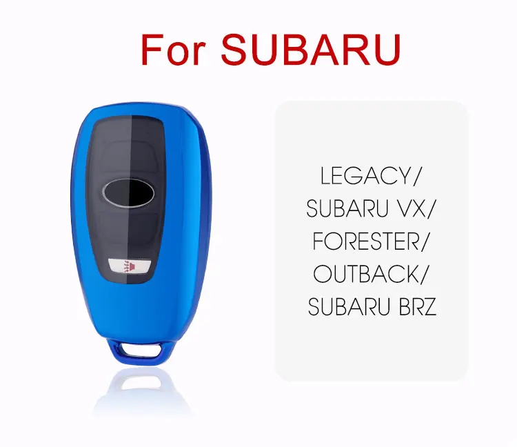 Чехол для автомобильных ключей Subaru Legacy SubaruXV BRZ Forester Outback защитный чехол из