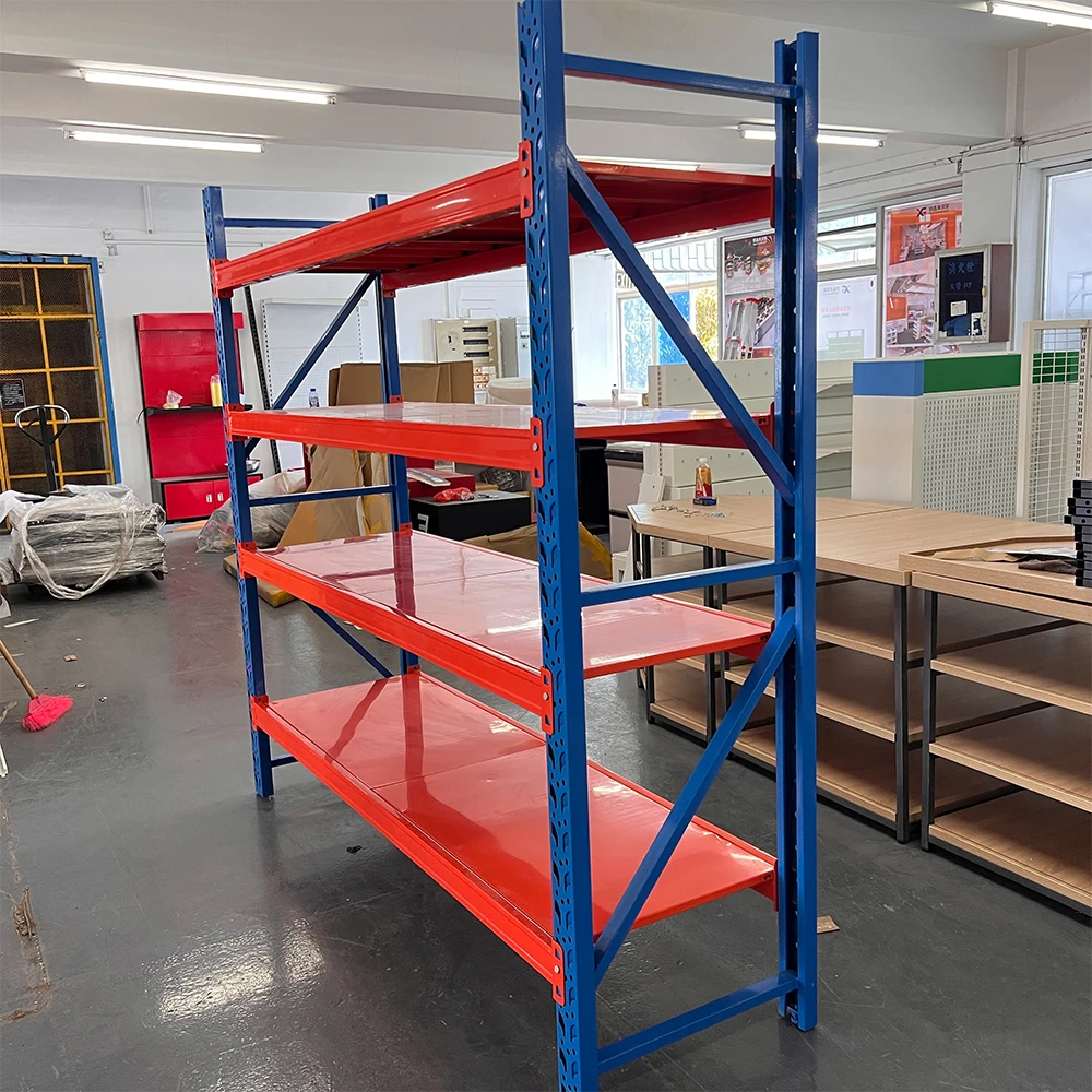 200kg/300kg/500kg storage garage warehouse workshop workbench 5 tier metal storage rack shelf boltless racking shelves