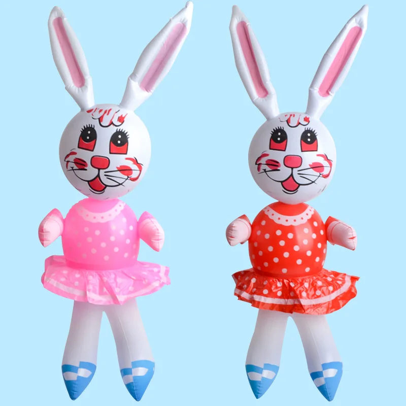 Cartoon Kids Balloons, Various Shapes High Quality In Bulk Reusable Rabbit Inflatables Easter Wholesale Balloon//