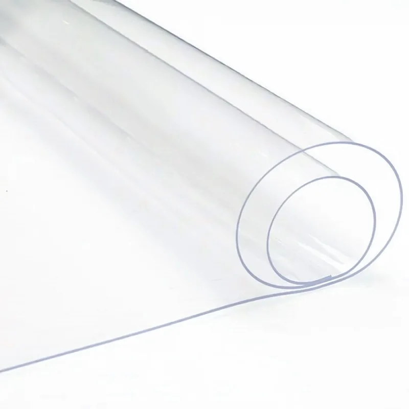 50*120CM Roll Clear Ultra-Transparent PVC Fabric Soft Glass Waterproof Crystal DIY Craft Decor Protective