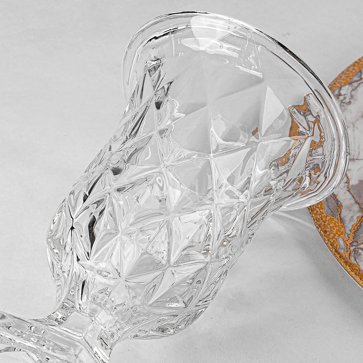 China Supplier Thicken Crystal Aesthetic Regular MouthDecror Clear household Wide Mouth wedding vases centerpieces decoration