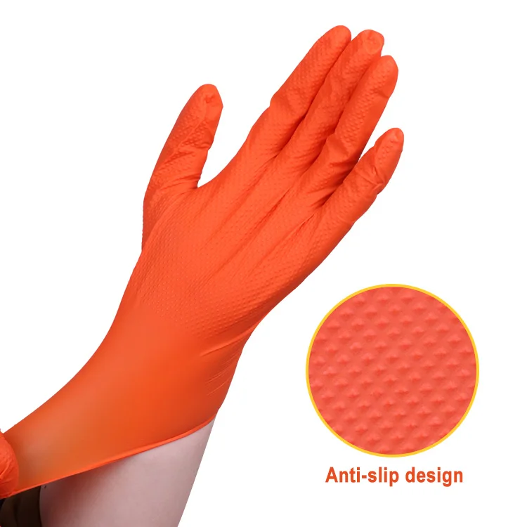 powder free nitrile black green orange nitrile gloves powder free disposable latex free