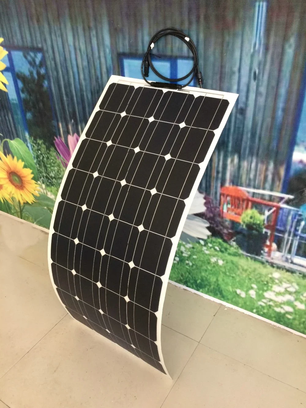 Cheap monocrystalline solar panel 100W 110W 120W Waterproof solar panel flexible