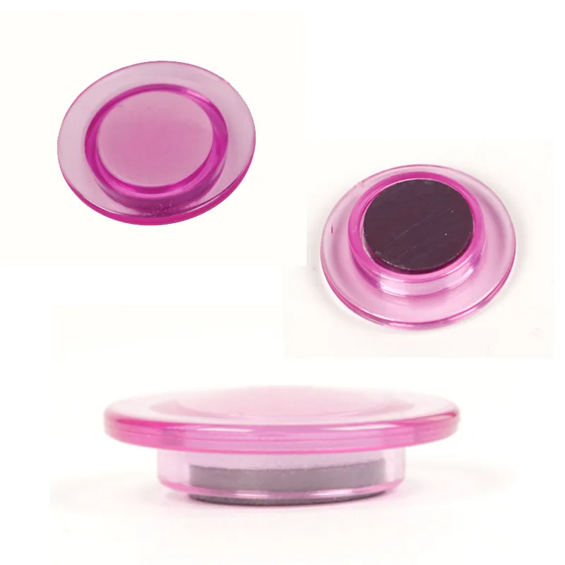 2cm 3cm 4cm colorful Round plastic fridge magnets button/Whiteboard Magnet