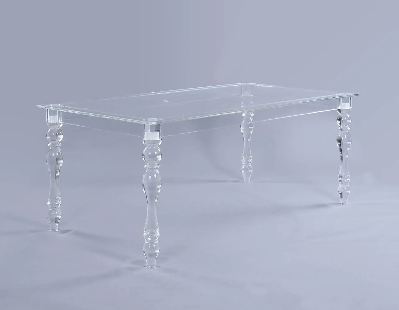 Заводская цена OEM ODM современный дизайн мебель прозрачный акриловый Свадебный Стол