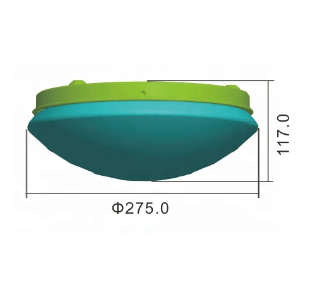 ST702 Round ceiling light  and E27 microwave motion sensor ceiling light
