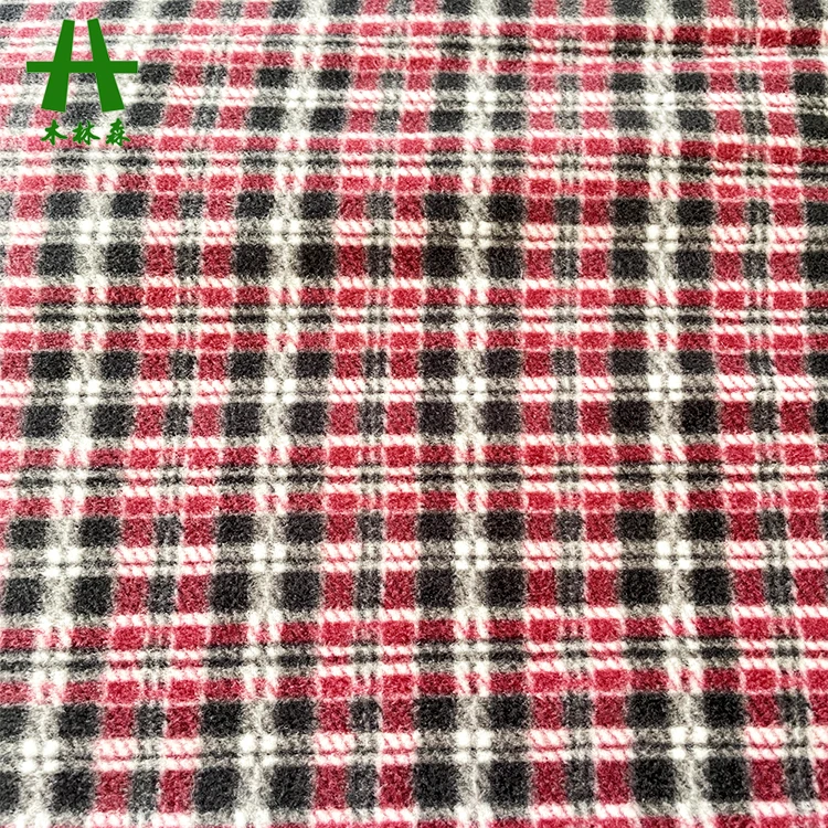 Mulinsen Textile 100% Polyester Printed Double Brushed DTY Polar Fleece Fabric