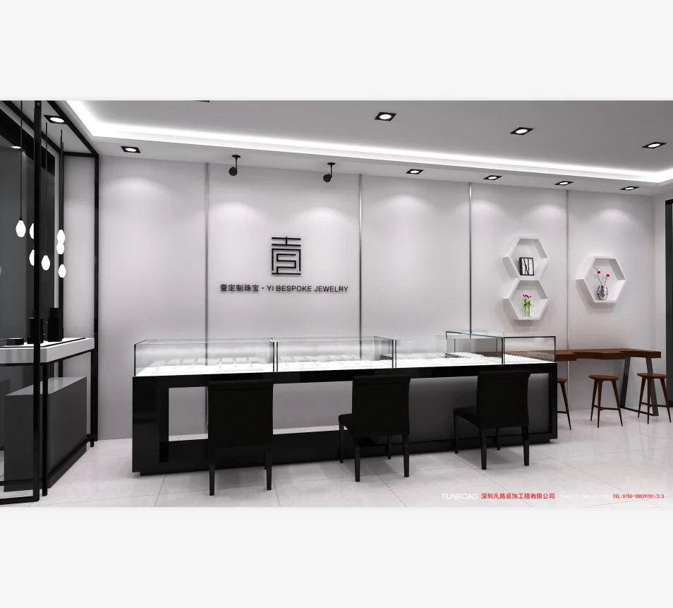 3D Pandora современный ювелирный магазин розничный стеклянный роскошный Витринный Шкаф для ювелирных изделий