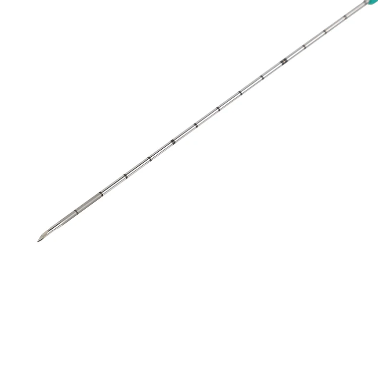Custom disposable stainless steel medical bone marrow tru cut needle biopsy