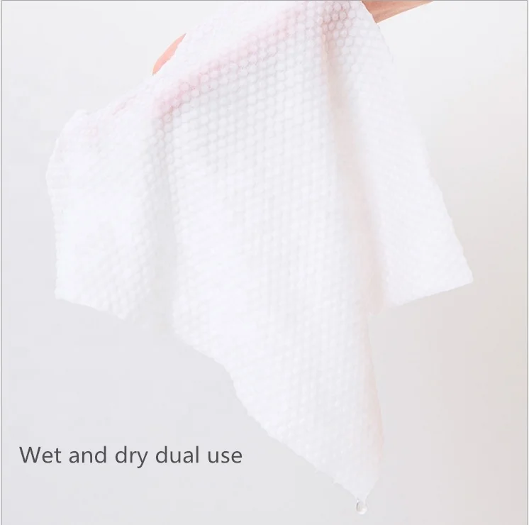 WET OR DRY Use daily cleansing facial towelettes, face Make up Remover Wipes Non Woven Cotton Towel facial clean Tissue