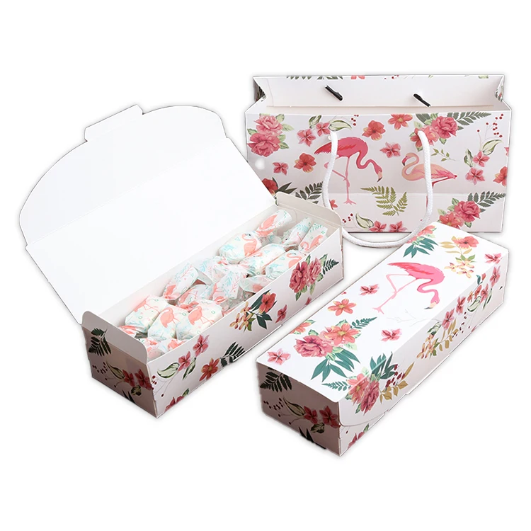 Manufacturer Drawer Kraft Paper Food Box Cookie Dessert Packaging Box Candy Snacks Packing Burger Cake Boxes with Window