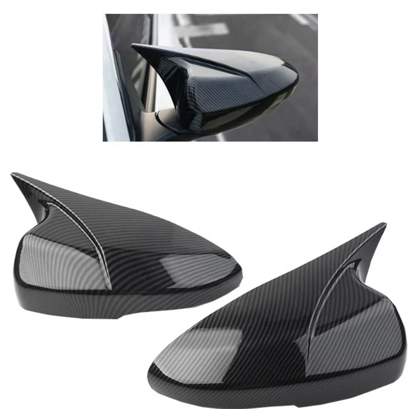 Car Side Door Rearview Mirror Protect Frame Cover Trims Carbon Look Rearview Cover For Honda Accord 10th 2018  2020