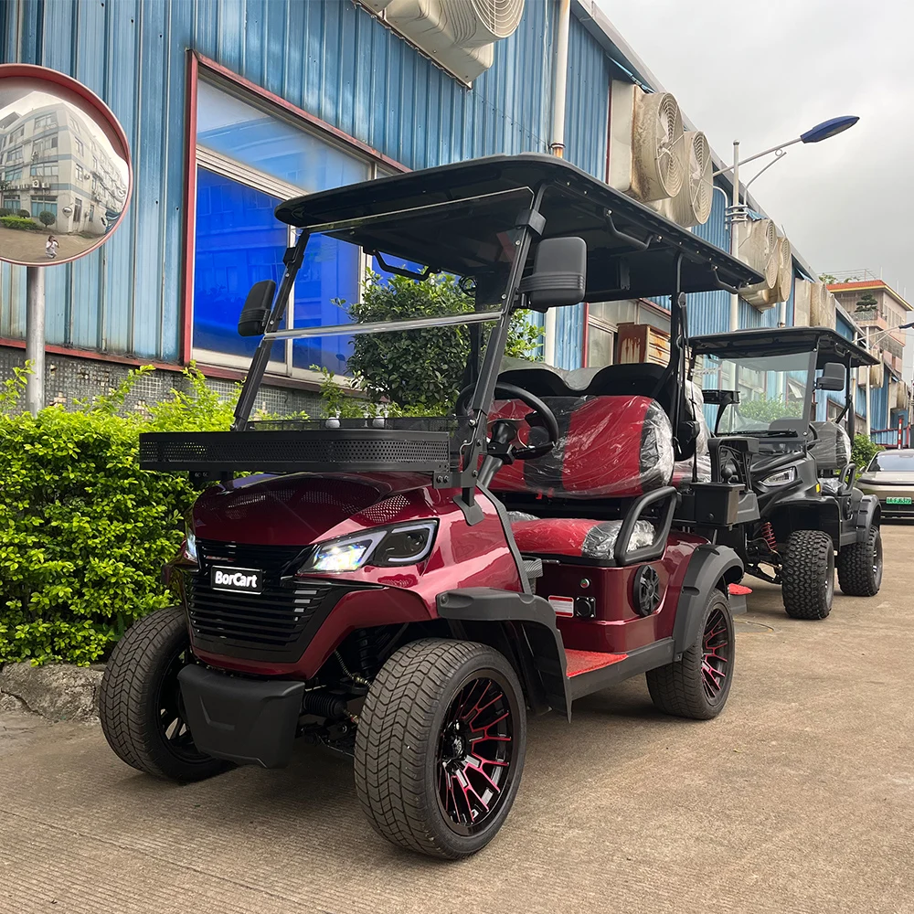 Max 72V 5Kw Ac System Golf Cart Off Road Buggy Garden Villa Hunting Golf Cart Electric 72V Electric Club Car