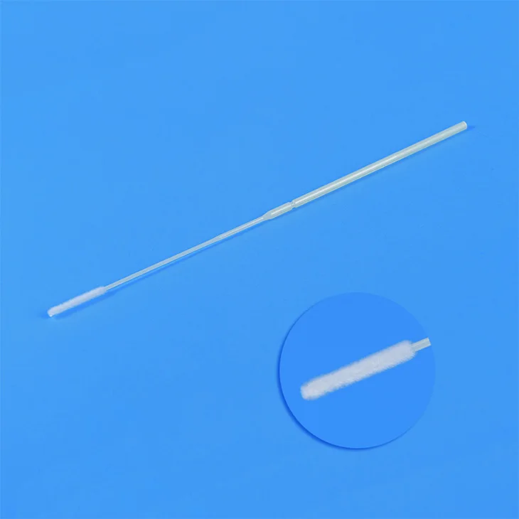 Special hot selling sampling nasal nasaled sterile sample collection cotton swab