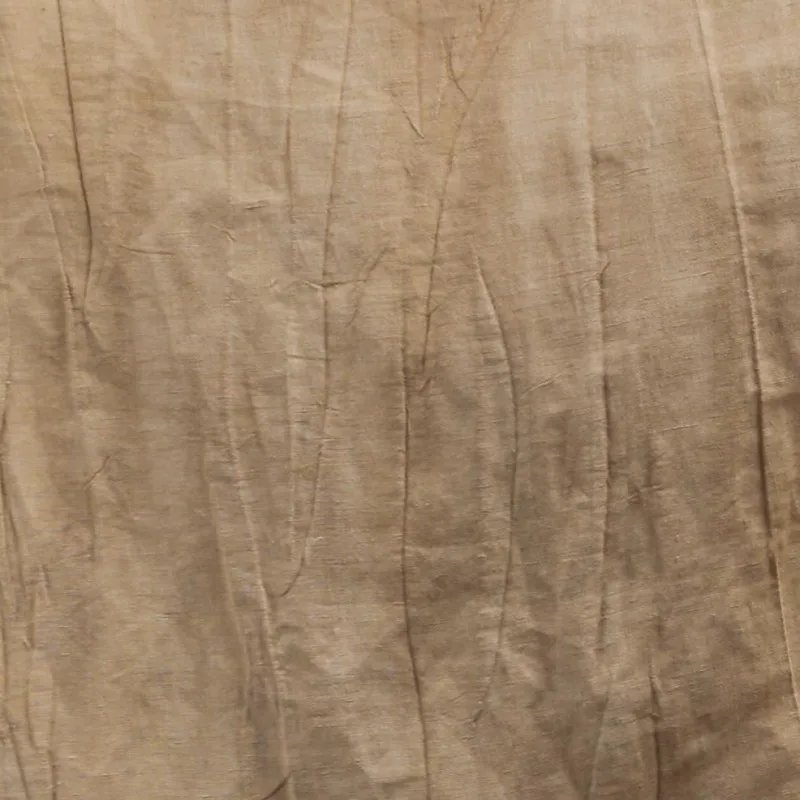 Enzymed Stone Washed French Strip Heavy 100% Linen Fabric For Clothing