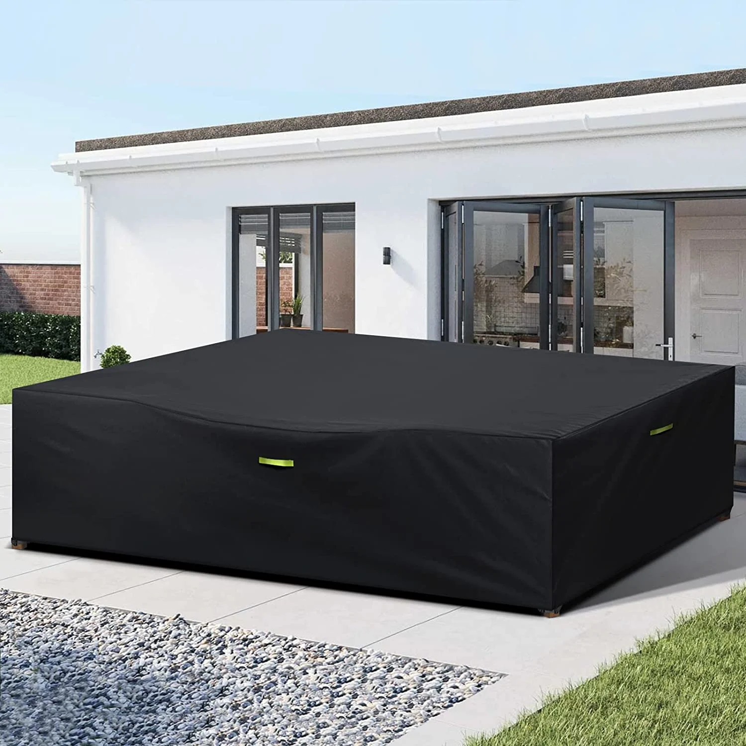350gsm Heavy Duty Sunproof Waterproof  furniture covers For Outdoor Garden Furniture Covers waterproof