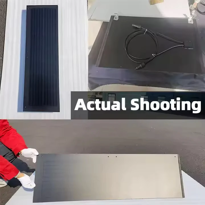 1500V 70W IP68 Protection Custom Size Household Solar System Photovoltaic Roof Tile BIPV