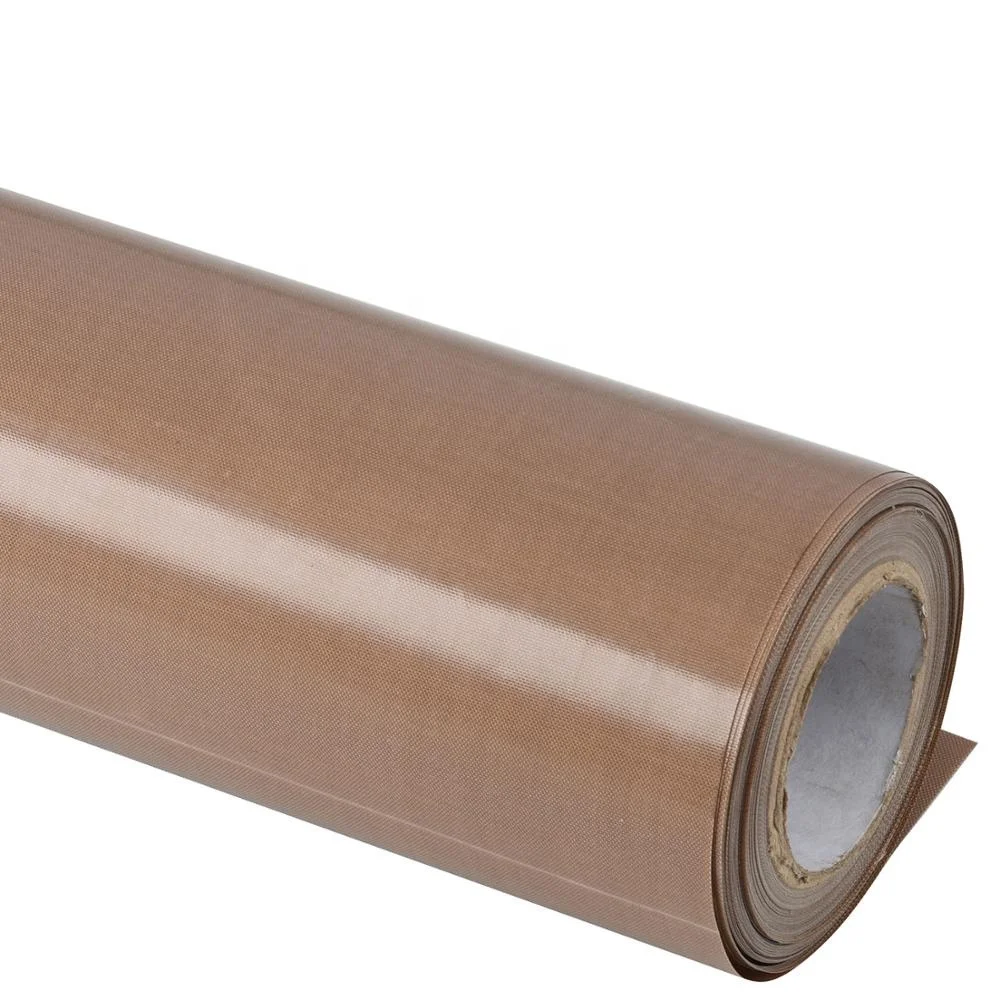 Factory Price Wholesale  Surface Heat Resistant  Non Stick PTFE Coated Fiberglass Fabric Nontoxic PTFE Fiberglass Fabric Cloth