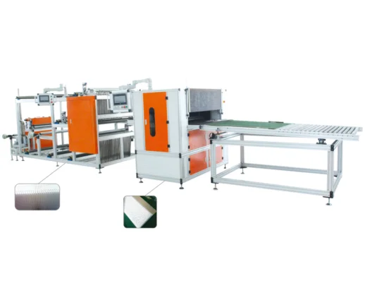 Hepa manufacturing High Efficient HEPA/ULPA Filter Pleating Equipment Mini Pleat Machine HEPA Pleater paper folding equipment