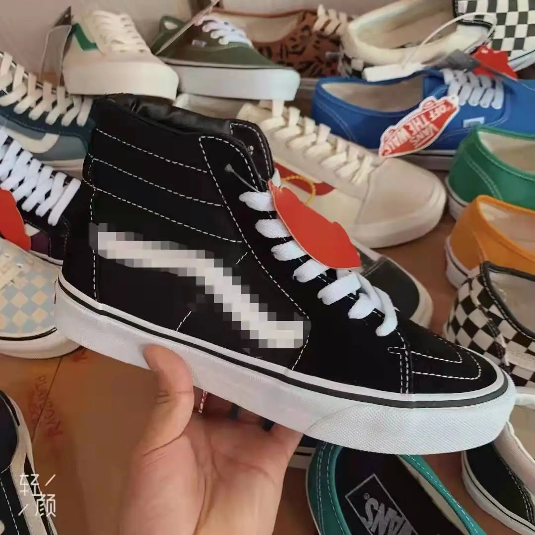 Factory Wholesale Mixed Brand Best Quality Unisex Shoes Second Hand Canvas Used Shoes Stock