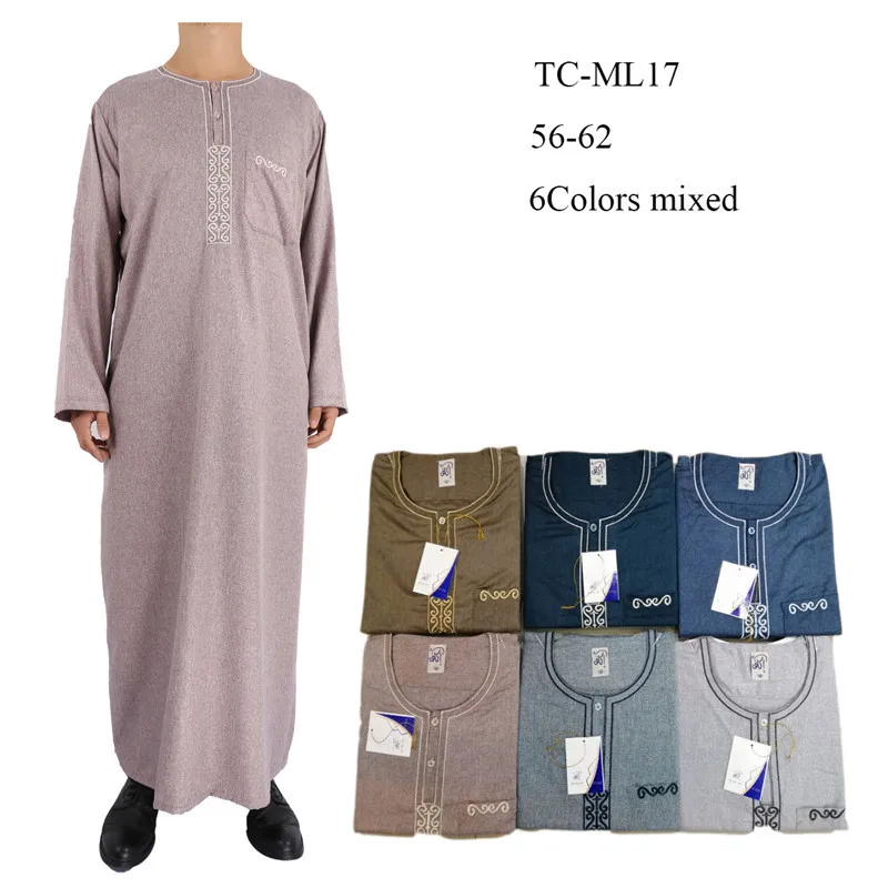 2022 Dafah Thobes Мужская Daffah Высококачественная модная одежда daffah thobe мусульманская в стиле Катара