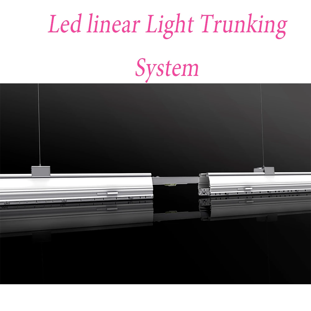 RA>90 Supermarket linear light cob light rail track lighting