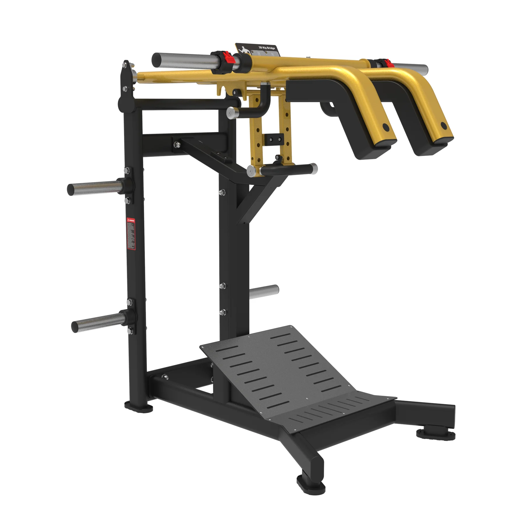 TOPTONS K560 Free weights Glute Drive Heavy-Duty 3D Glute machine Hip Thrust Machine 3D Glute Builder