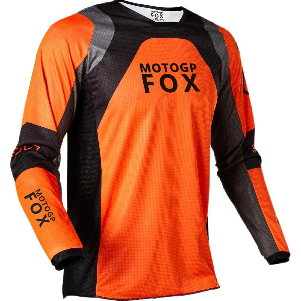 Hot Sales MotogpFox Race Falcon Jersey Street Moto Summer Long Sleeve Mountain Bicycle Offroad Racing T-shirt
