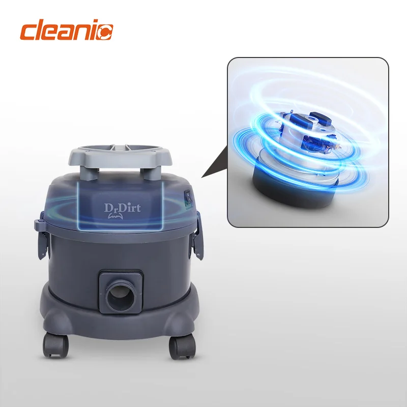 Carpet cleaning vacuum machinery 15 liters capacity silent electric dry vacuum cleaner for home dust cleaning