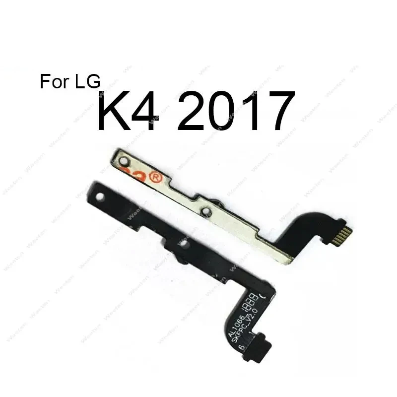 On Off Power Volume Flex Cable For LG X Power 2 X Cam K8 Plus K10 K4 K11 K12 Plus K40 K40S Power Volume Side Button Flex Ribbon