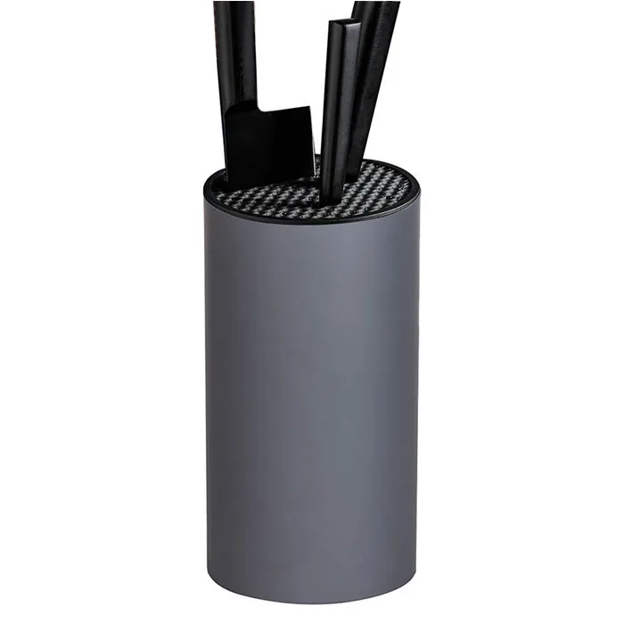 
Universal Knife Block Knife Stand Round Soft Touch Knife Holder 