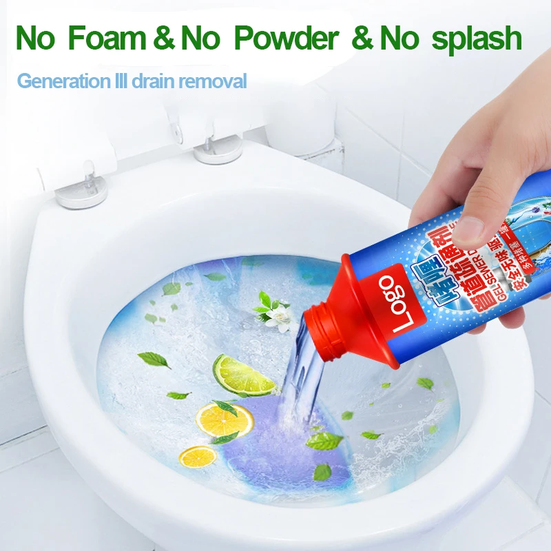 500ml Drain Sewer Gel/Pipeline Cloged Gel For Kitchen/Bathroom/Floor Drain