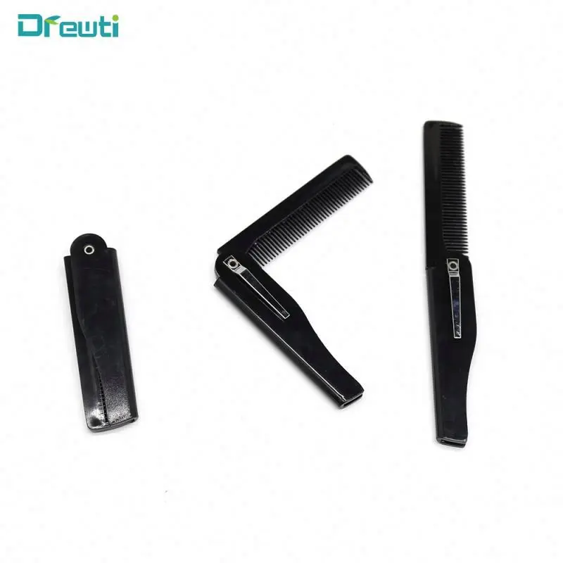 Pravate Label Razor Comb Hair Thinning Private Hairdressing Cutting 2 Trimming Two Sides Combs Disposable With Blade Logo