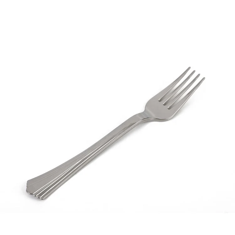 Plastic Mini Spoon with Stainless Steel Coated Spoons Disposable PS Competitive Price Silverware Wedding