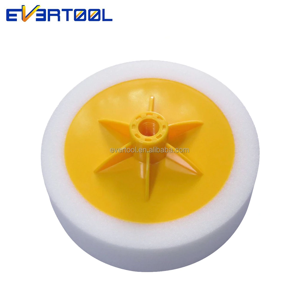 EVERTOOL Car Polishers Mop Sponge Compounding Head Buffing Pad 150mm G Mop Compounding Foams