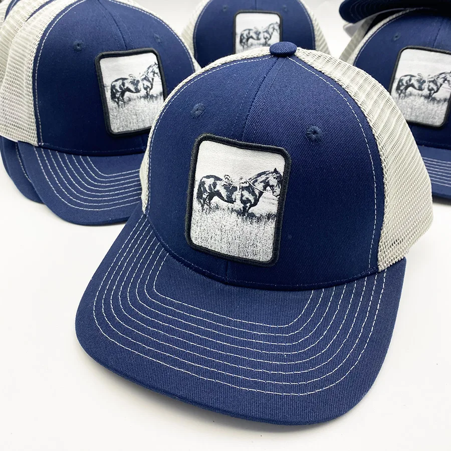 Custom For Kids 7 Panel Gorras Woven Patch Richardson 112 Trucker Hats Fur