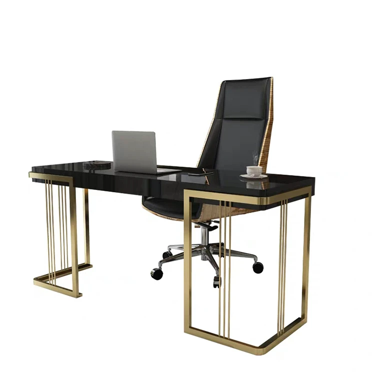 
New desk and chair combination single boss table simple modern executive computer room manager desk furniture 